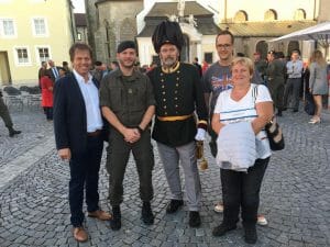 Angelobung vor Ort