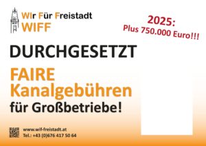 Faire Kanalgebuehren fuer Grossbetriebe Juli 2025